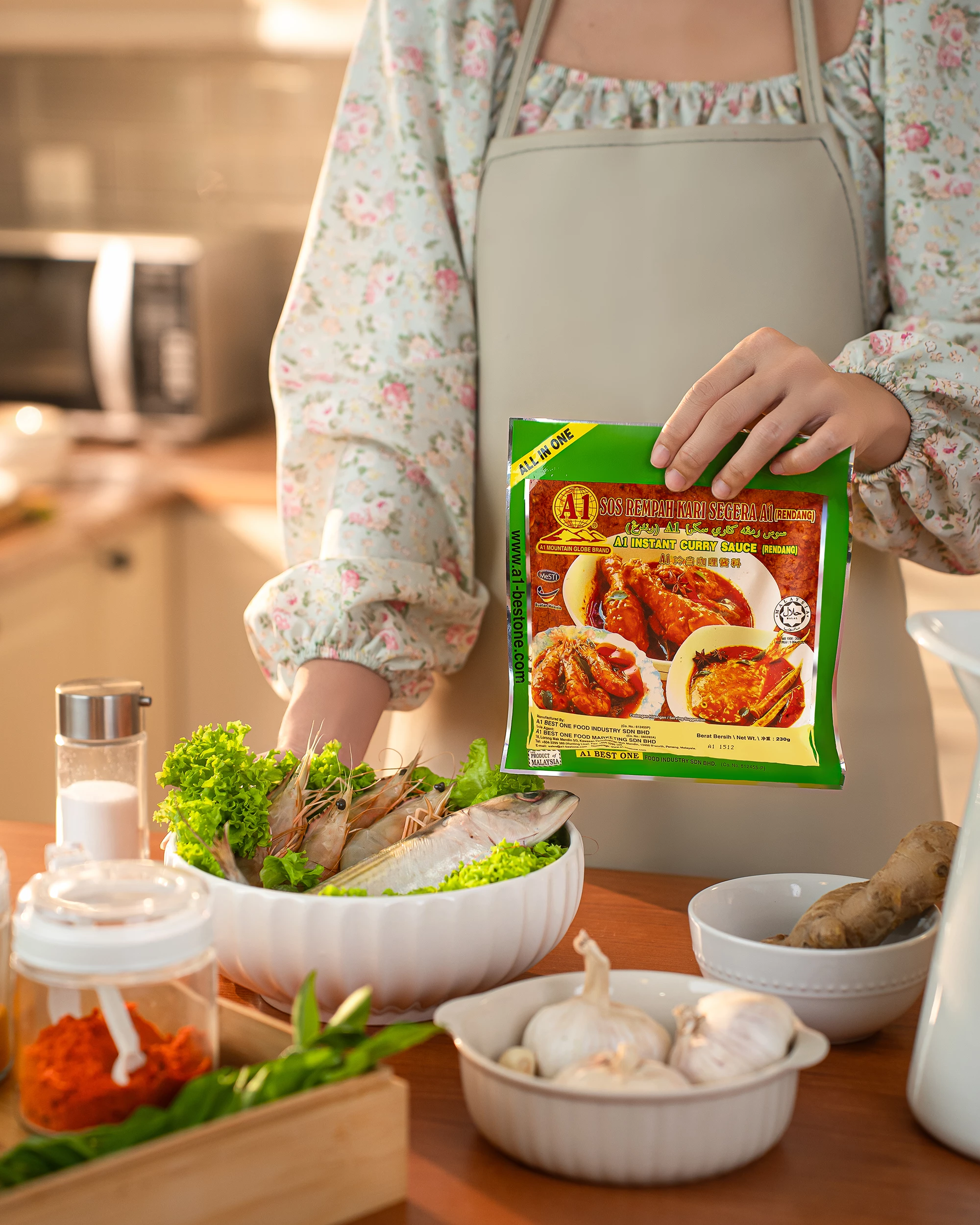 A1 Curry Sauce - Rendang 05