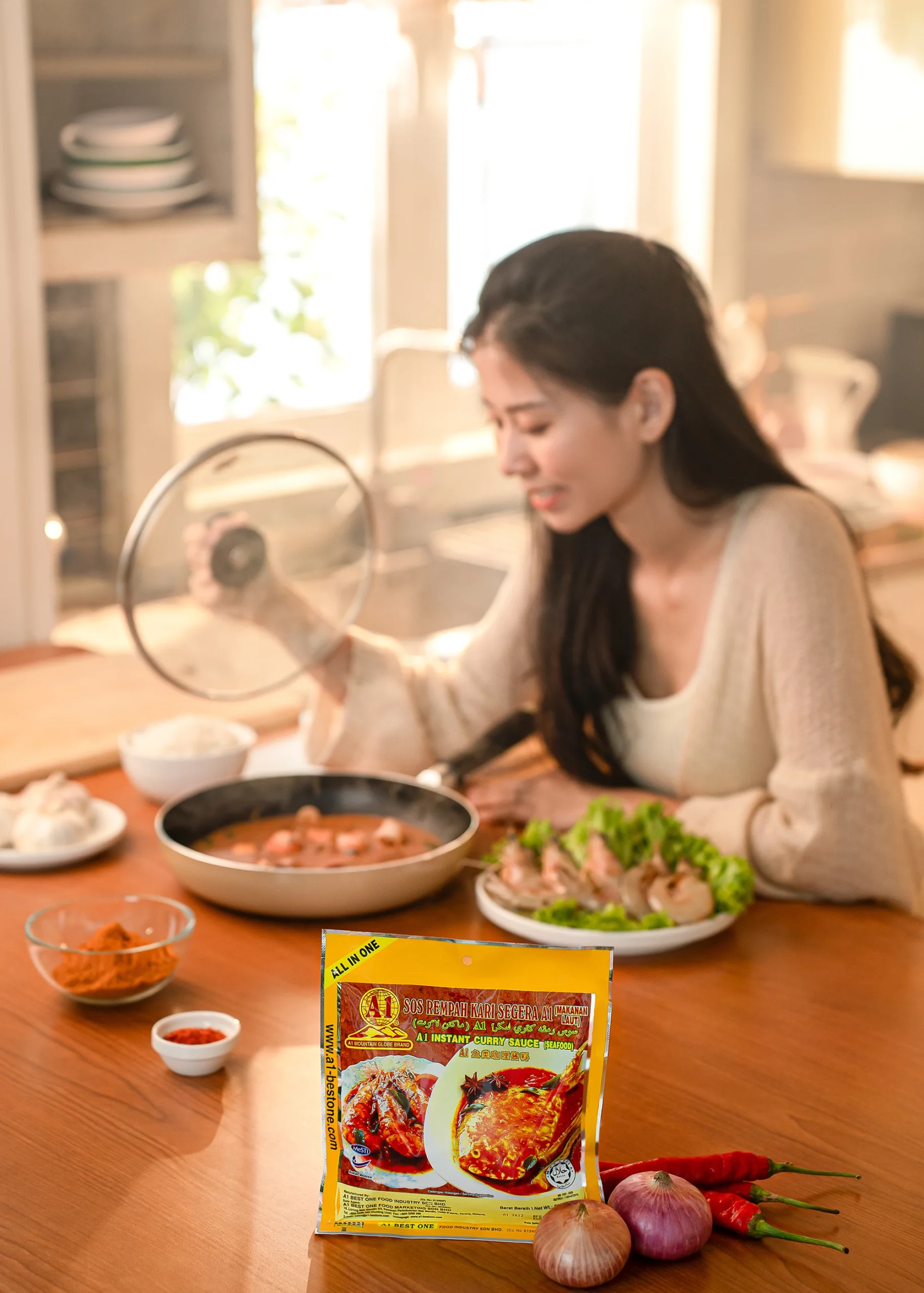 A1 Curry Sauce - Seafood 06