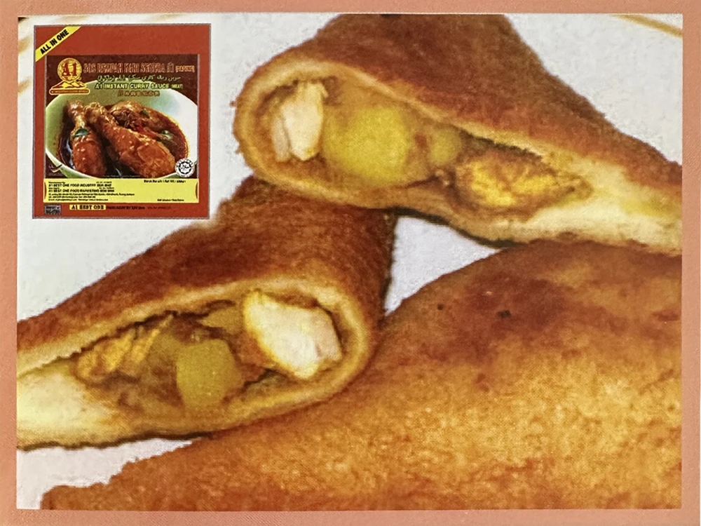 A1 fried curry toast